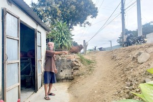 Cải tạo Quốc lộ 19 (Bình Định): Người dân khốn khổ vì mặt đường cao hơn nhà 1,2 - 4m