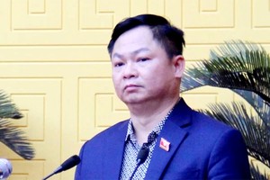 Giám đốc Sở Giao thông - Vận tải tỉnh Hòa Bình Bùi Đức Hậu.