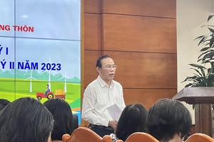 Thứ trưởng Bộ Nông nghiệp và Phát triển nông thôn Phùng Đức Tiến. Ảnh: Nhung Bùi.