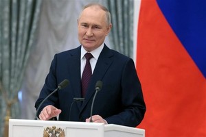 Tổng thống Nga Vladimir Putin. (Ảnh: AFP/TTXVN)