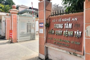 Trung tâm kiểm soát bệnh tật tỉnh Nghệ An.
