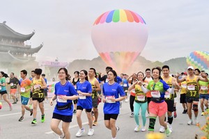 Giải chạy nằm trong khuôn khổ Tuần lễ Văn hóa - Du lịch Hà Nam 2023.
