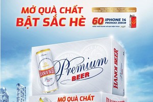 Chào hè rực rỡ - Bật nắp Bia Hanoi Premium với chương trình khuyến mại "Mở quà chất - Bật sắc hè"