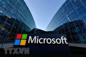Microsoft rơi vào tầm ngắm của Ủy ban châu Âu. (Ảnh: AFP/TTXVN).