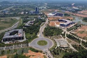 Khu Công nghệ cao Hòa Lạc. (Ảnh: Huy Hùng/TTXVN)