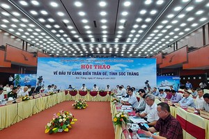 Lãnh đạo tỉnh Sóc Trăng và Bộ Giao thông vận tải chủ trì Hội thảo về đầu tư cảng biển Trần Đề.