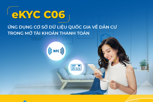 PVcomBank là ngân hàng đầu tiên ứng dụng thành công CCCD gắn chip vào mở tài khoản bằng eKYC.