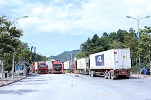 Sáu cửa khẩu tỉnh Lạng Sơn hoạt động xuyên lễ 2/9.