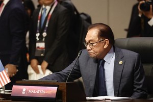 Thủ tướng Malaysia Anwar Ibrahim tại Hội nghị Cấp cao ASEAN lần thứ 43.(Nguồn: Sputnik)