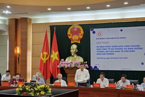 Ông Lê Trung Kiên, Trưởng ban Ban Quản lý Khu kinh tế Hải Phòng.