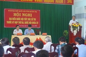 Cử tri Quảng Trị kiến nghị đẩy nhanh các công trình, dự án trọng điểm