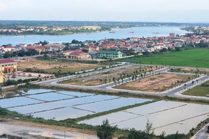 Quảng Bình dự kiến đầu tư 9.300 tỷ đồng để xây dựng nhà ở xã hội cho người thu nhập thấp và công nhân tại các khu công nghiệp. Ảnh: Ngọc Tân.