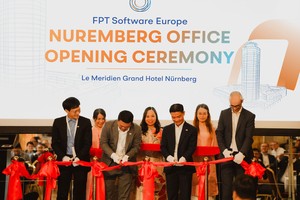 Buổi khai trương văn phòng được tổ chức trong khuôn khổ Diễn đàn Công nghệ Nuremberg tại Đức.