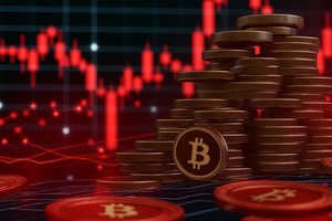 Giá Bitcoin giảm xuống dưới mốc 110.000 USD, gần 1 tỷ USD bị "thổi bay" trên thị trường phái sinh