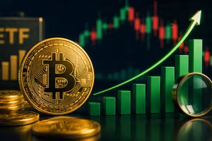 Gần 2 tỷ USD chảy vào các quỹ ETF, Bitcoin áp sát mốc 80.000 USD