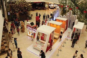 Pop-up Store là những “cửa hàng di động” giúp khách hàng tìm hiểu về bảo hiểm nhân thọ, kiểm tra tình trạng hợp đồng…