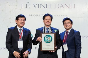 Năm 2017, Bảo Minh đã được vinh danh trong Top 50 công ty niêm yết tốt nhất của Forbes