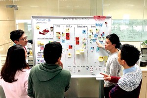 Techcom Securities tổ chức thành công mô hình Agile, các nhóm “Scrum” nhỏ gọn để thực hiện dự án.