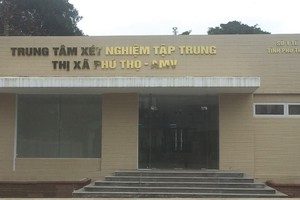 AMV chính thức hoàn thành 3 trung tâm xét nghiệm tập trung tại Phú Thọ.