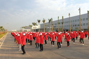 Nhà máy sản xuất của Samsung tại Bắc Giang