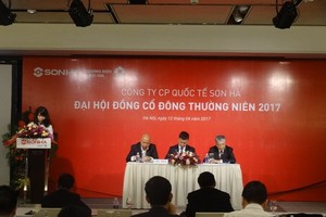 Cuộc họp Đại hội đồng cổ đông Sơn Hà diễn ra hôm 12/4 tại Hà Nội