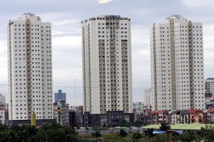 Giá nhà chung cư Hà Nội tăng nhẹ