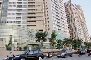 Căn hộ diện tích nhỏ tại Mandarin Garden được giao dịch với giá chênh cả trăm triệu đồng - Ảnh: Hoài Nam