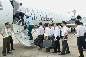 Theo lộ trình đã được xác định, Air Mekong sẽ bay trở lại vào đầu năm 2015