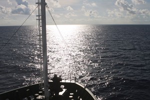 Biển Đông về đêm thật đẹp và thanh bình. Ảnh: Trọng Hiếu