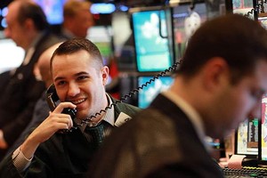 Phố Wall có phiên tăng thứ 2 liên tiếp trong tuần mới - Ảnh: Reuters