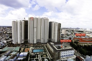 100% diện tích thương mại Dự án Him Lam Chợ Lớn đã được thuê