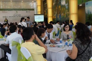 Hàng trăm khách hàng tham dự mở bán Khối C khu Ruby, Dự án Celadon City