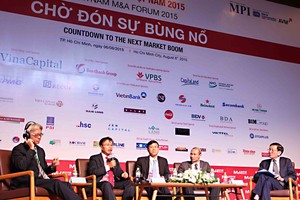 Phần thảo luận chuyển động từ chính sách mới trong khuôn khổ Diễn đàn M&A 2015