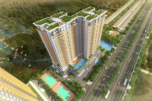 Dragon Hill 2 gồm 2 block căn hộ, cao 25 tầng, 455 căn hộ, có giá chỉ từ 1,3 tỷ đồng/căn, bao gồm quyền sử dụng đất ổn định lâu dài