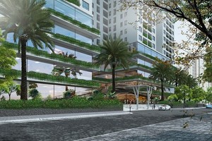 Không gian sống tràn ngập sắc xanh tại EcoLife Capitol