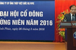 Chủ tịch HĐQT VGS: Thuế tự vệ phôi thép chưa tác động nhiều đến Công ty