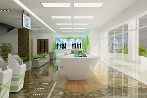 Phối cảnh Digital Lab tại Chi nhánh Vietcombank Hà Nội