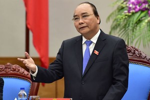 Thủ tướng Nguyễn Xuân Phúc chủ trì phiên họp Chính phủ