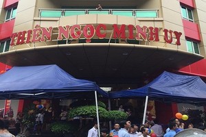 Người tham gia đa cấp nộp hàng nghìn tỷ đồng cho Thiên Ngọc Minh Uy