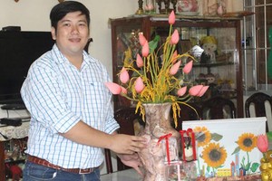 Ngô Chí Công ước mơ đem sen Việt đi khắp năm châu