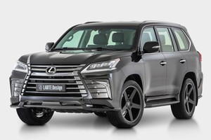 Lexus LX bản độ đậm nét "hầm hố" 