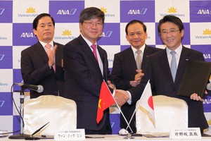 Lãnh đạo Vietnam Airlines và ANA ký hợp đồng hợp tác chiến lược tại Nhật cuối tuần này.