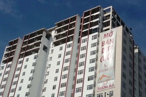 Dự án chưa hoàn thiện nhưng chủ đầu tư đã rao bán và cho dân vào ở
