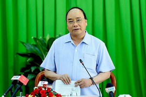 Thủ tướng nhấn mạnh, thành phố Cần Thơ phải có tầm nhìn quy hoạch, xứng đáng là trung tâm của ĐBSCL. Ảnh: VGP/Quang Hiếu