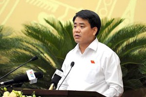 Chủ tịch UBND TP. Hà Nội Nguyễn Đức Chung.