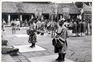 Quan lại triều Nguyễn. Ảnh minh họa.