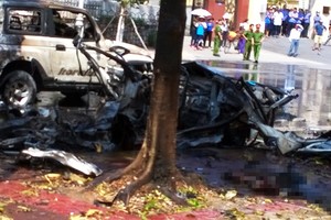  Kết quả điều tra ban đầu về vụ nổ ô tô tại Cẩm Phả