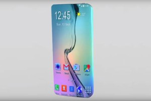 Ý tưởng Galaxy S8 màn hình không viền.