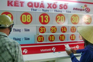 Có 3 người chơi đã trúng giải thưởng Jackpot của loại hình xổ số điện toán Mega 6/45.
