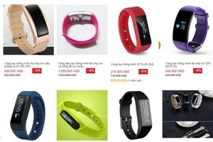 Smartband kém chất lượng bán tràn lan